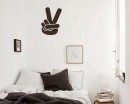 Victory Sign Nursery Vinyl Decal Children Sticker